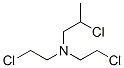 2-Chloro-N,N-bis(2-chloroethyl)-1-propanamine 结构式
