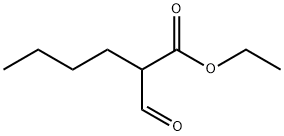 Hexanoic acid, 2-forMyl-, ethyl ester 结构式