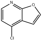 4-CHLOROFURO[2,3-B]PYRIDINE 结构式