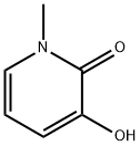 1-甲基-3-羟基-2(1H)-吡啶酮 结构式