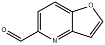 呋喃并[3,2-B]吡啶-5-甲醛 结构式