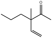 2-Hexanone, 3-ethenyl-3-methyl- (9CI) 结构式