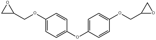 2,2'-[氧基双(4,1-亚苯基氧基亚甲基)]双环氧乙烷 结构式