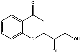 2'-(2,3-Dihydroxypropoxy)acetophenone 结构式