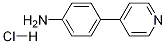 BenzenaMine, 4-(4-pyridinyl)-, Monohydrochloride 结构式