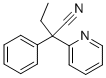 2-PHENYL-2-PYRIDIN-2-YL-BUTYRONITRILE 结构式