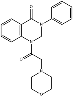 吗喹酮 结构式