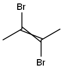 2,3-dibromobut-2-ene 结构式