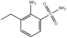 Benzenesulfonamide, 2-amino-3-ethyl- (9CI) 结构式