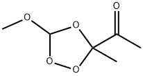 Ethanone, 1-(5-methoxy-3-methyl-1,2,4-trioxolan-3-yl)- (9CI) 结构式