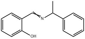 N-salicylidene-d(+)-alpha-methylbenzylamine 结构式