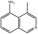 4-甲基异喹啉-5-胺 结构式