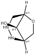 6-Oxa-2,3-diazabicyclo[3.2.1]octan-8-ol,syn-(9CI) 结构式