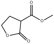 2-氧代四氢呋喃-3-羧酸甲酯 结构式