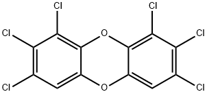 1,2,3,7,8,9-六氯二苯并-对-二恶英 结构式