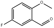 5-氟-2-甲氧基苯甲醛 结构式