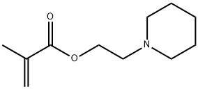 甲基丙烯酸哌啶乙醇酯 结构式