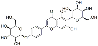 异肥皂草苷 结构式