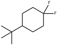 1-叔丁基-4,4-二氟环己烷 结构式
