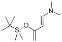 反式-3-(叔丁基二甲基硅氧基)-N,N-二甲基-1,3-丁二烯-1-胺 结构式