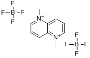 1,5-Dimethyl-1,5-naphtyridium ditetrafluoroborate 结构式