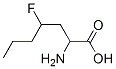 Heptanoic acid, 2-amino-4-fluoro- (9CI) 结构式