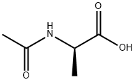 N-乙酰-D-丙氨酸 结构式