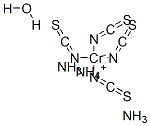 Chromate(1-), diamminetetrakis(isothiocyanato)-, ammonium, hydrate 结构式