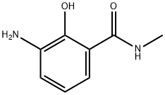 3-氨基-2-羟基-N-甲基苯甲酰胺 结构式