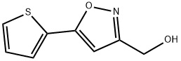 5-(2-噻吩基)异恶唑)甲醇 结构式