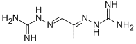 dimethylglyoxal bis(guanylhydrazone) 结构式