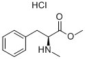 N-甲基-L-苯丙氨酸甲酯盐酸盐 结构式
