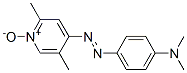 4-[[p-(Dimethylamino)phenyl]azo]-2,5-dimethylpyridine 1-oxide 结构式