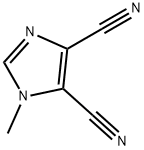 1-甲基-1H-咪唑-4,5-二甲腈 结构式