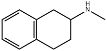 N-甲基-1,2,3,4-四氢萘-2-胺 结构式