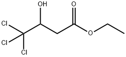 ETHYL 3-HYDROXY-4,4,4-TRICHLOROBUTYRATE 结构式