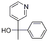 1-phenyl-1-(pyrid-3-yl)ethanol 结构式