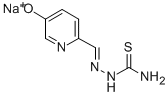 5-Sodiooxy-2-pyridinecarbaldehyde thiosemicarbazone 结构式