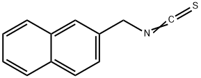 2-(ISOTHIOCYANATOMETHYL)NAPHTHALENE 结构式