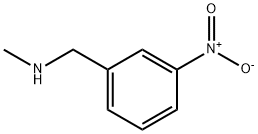 N-甲基-3-硝基苄胺 结构式