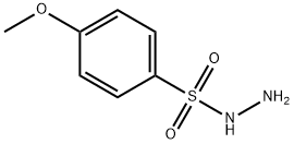 4-甲氧苯磺酰肼 结构式