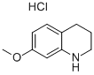 7-甲氧基-1,2,3,4-四氢喹啉 结构式