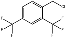2,4-双(三氟甲基)苄基氯 结构式