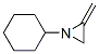 Aziridine, 1-cyclohexyl-2-methylene- (9CI) 结构式