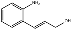 2-Propen-1-ol,3-(2-aminophenyl)-,(2E)-(9CI) 结构式