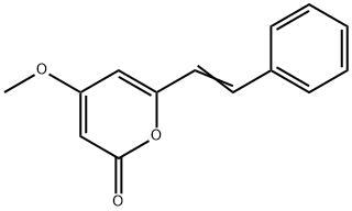 5,6-dehydrokawain 结构式