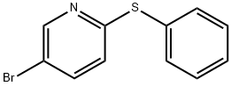 5-溴-2-(苯硫基)吡啶 结构式