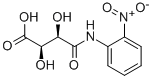 Butanoic  acid,2,3-dihydroxy-4-[(2-nitrophenyl)amino]-4-oxo-,[R-(R*,R*)]-  (9CI) 结构式