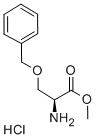O-苄基-L-丝氨酸甲酯盐酸盐 结构式