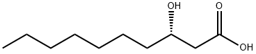 L-3-Hydroxydecanoic acid 结构式